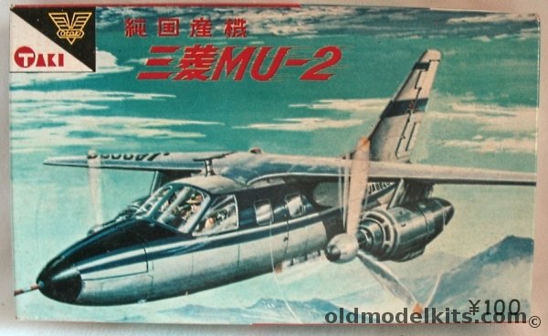 Otaki 1/72 Mitsubishi Mu-2 Turboprop Prototype plastic model kit